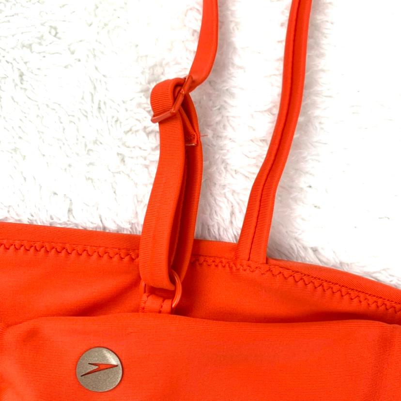 Orange Bikini Top Adjustable Straps Size XS Women's Swimwear