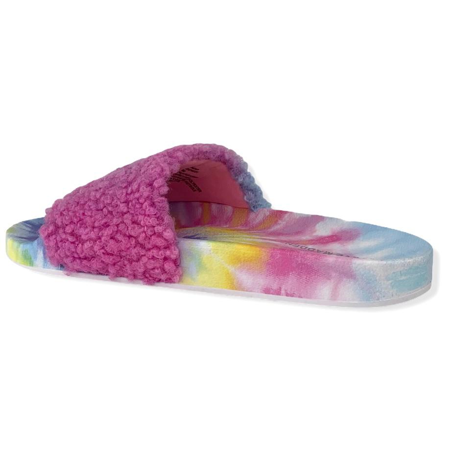 Tie Dye Multicolor Flip-Flop Shear Slide Size 9M Women's Sandals