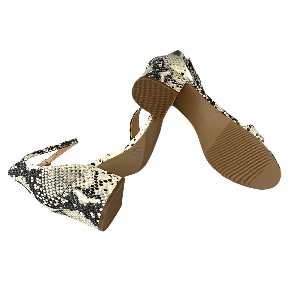 ILEANA Comfort Block Heel Ankle Strap Open Toe Women's Dress Sandals
