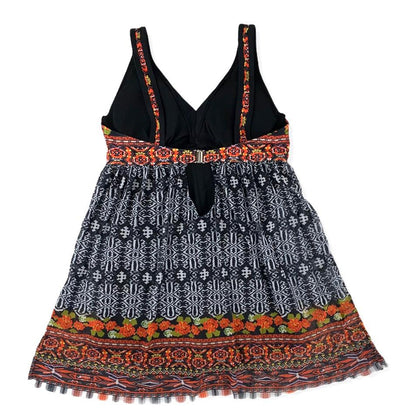 Swimwear One piece Multicolor Printed Swimsuit Size S Women's SwimDress