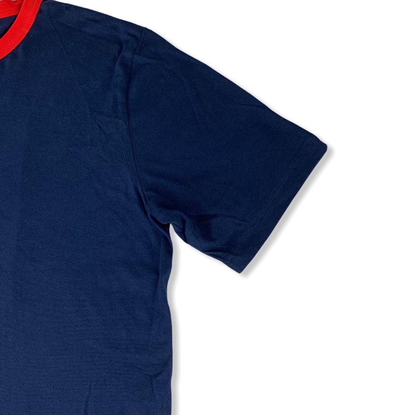 Navy/Red Short Sleeve Size XL Crew Neck Kids Boys T-Shirt