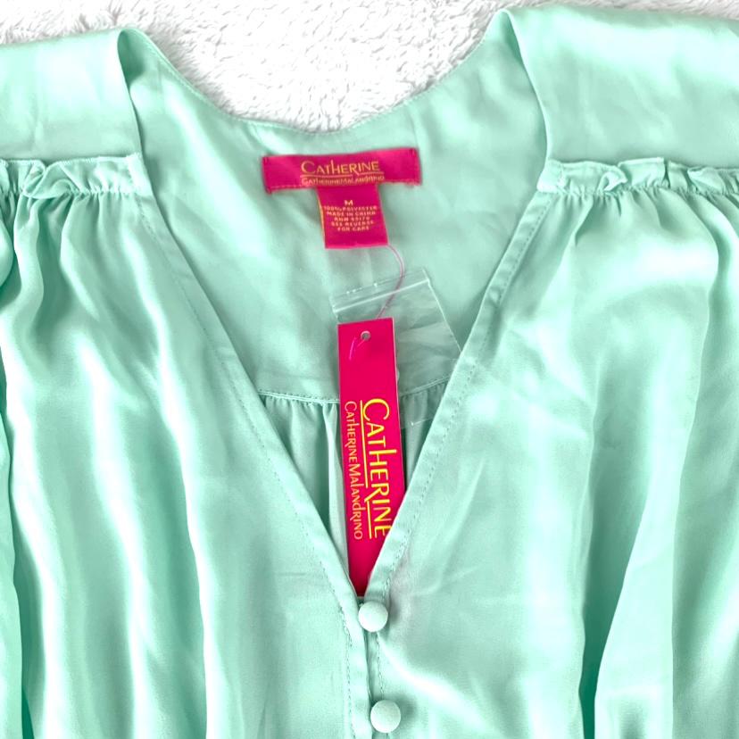 Women's Blouse Green Size M Tops