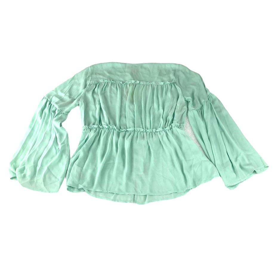 Women's Blouse Green Size M Tops