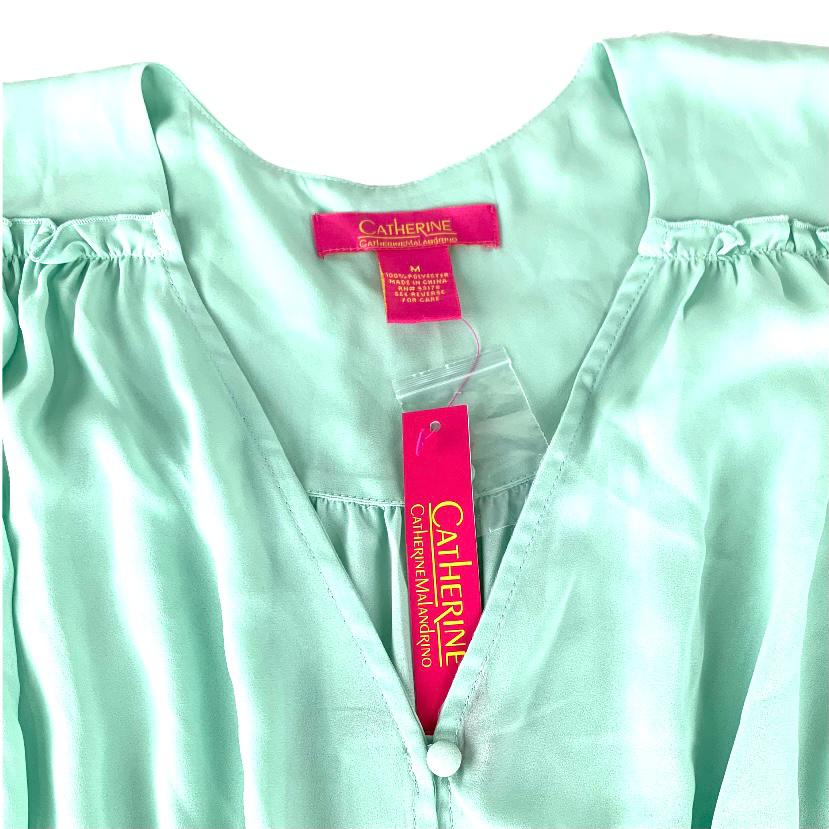 Women's Blouse Green Size M Tops