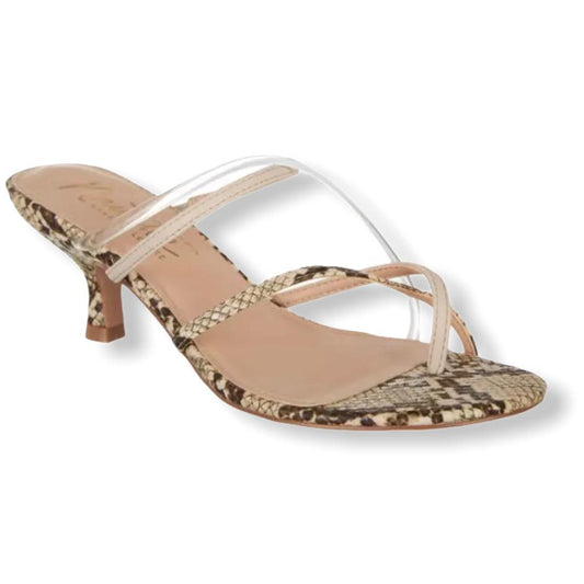 DAHLIA Women's Heels Thong Toe Sandals