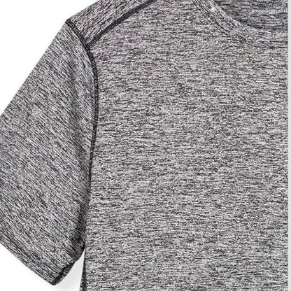 Gray Crew Neck Short Sleeve Size M Men's T-Shirt