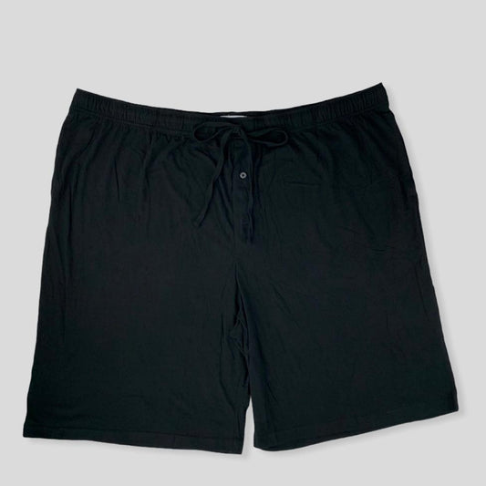 Black Plus Size 4XL Comfortable Loose Men's Short