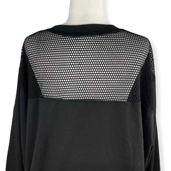 Long Sleeve Black Plus Size 1X Women's Activewear Top