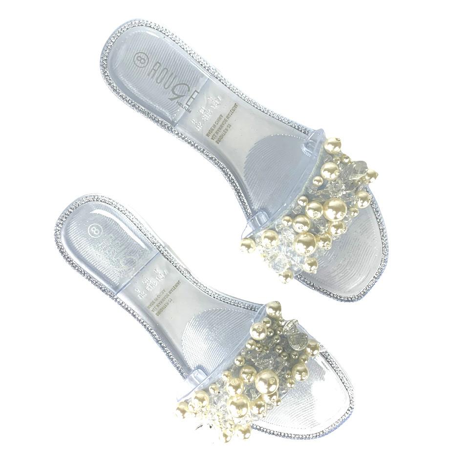 Slide-on Flats Sandals Simple Band Shoes Women's Flip-Flop