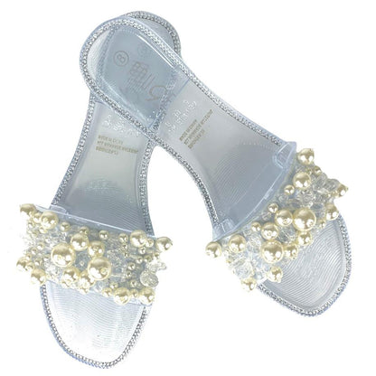 Slide-on Flats Sandals Simple Band Shoes Women's Flip-Flop